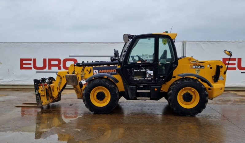 2019 JCB 540-140 Hi Viz Telehandlers For Auction: Dromore – 21st & 22nd February 2025 @ 9:00am full