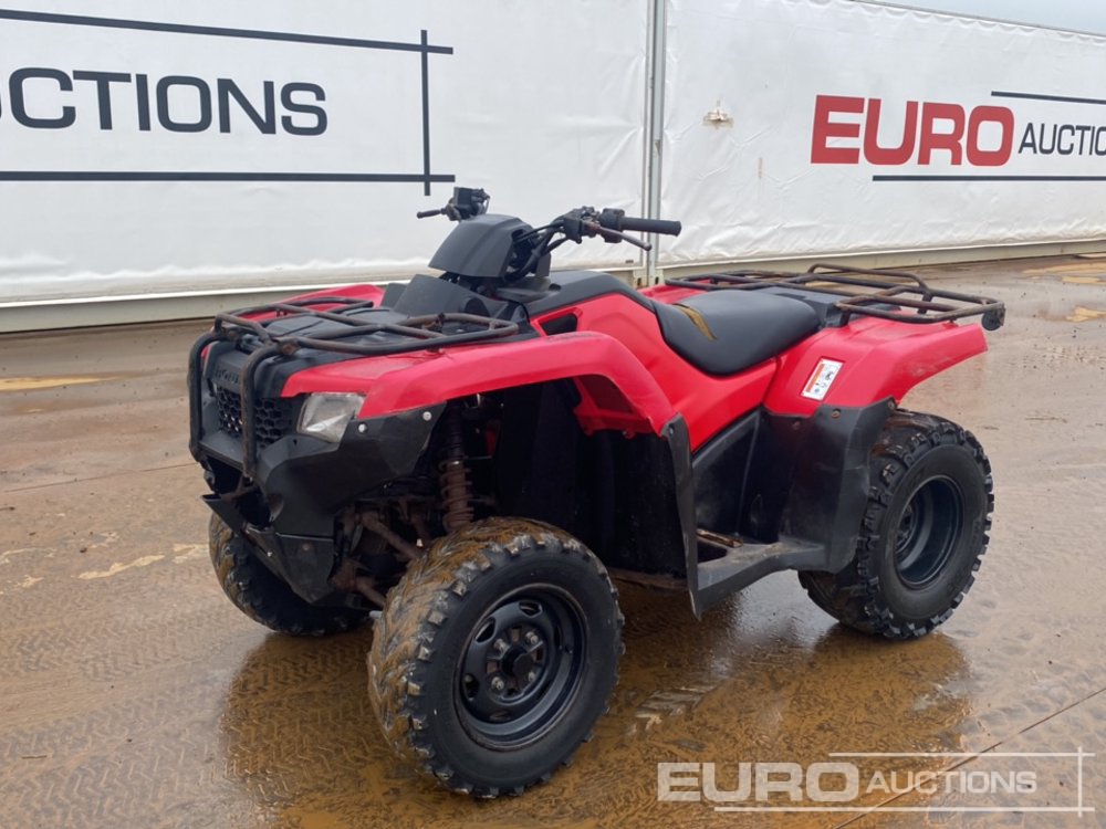 2014 Honda TRX420 ATVs For Auction: Dromore – 21st & 22nd February 2025 @ 9:00am