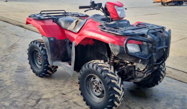 Honda TRX520 ATVs For Auction: Leeds – 5th, 6th, 7th & 8th March 2025 @ 8:00am full