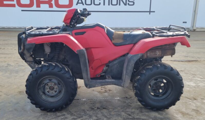 Honda TRX520 ATVs For Auction: Leeds – 5th, 6th, 7th & 8th March 2025 @ 8:00am full