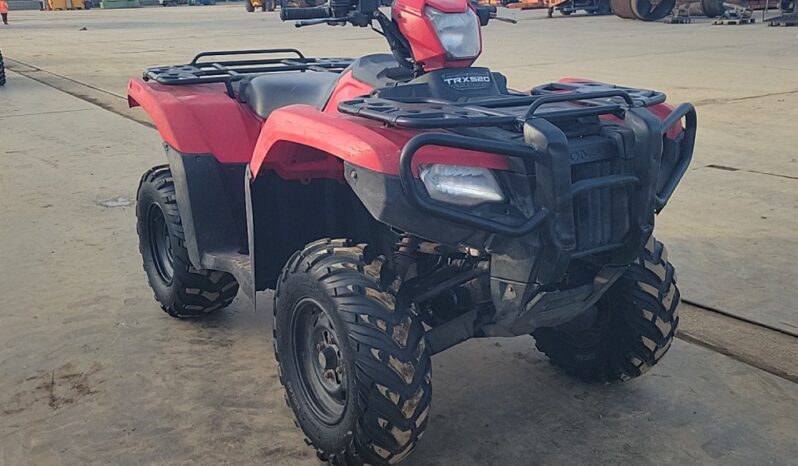 2020 Honda TRX520 ATVs For Auction: Leeds – 5th, 6th, 7th & 8th March 2025 @ 8:00am full