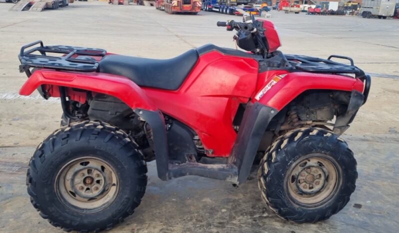 Honda TRX520 ATVs For Auction: Leeds – 5th, 6th, 7th & 8th March 2025 @ 8:00am full