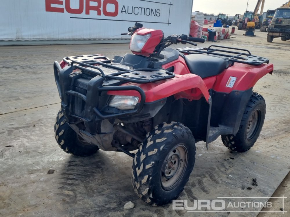 Honda TRX520 ATVs For Auction: Leeds – 5th, 6th, 7th & 8th March 2025 @ 8:00am