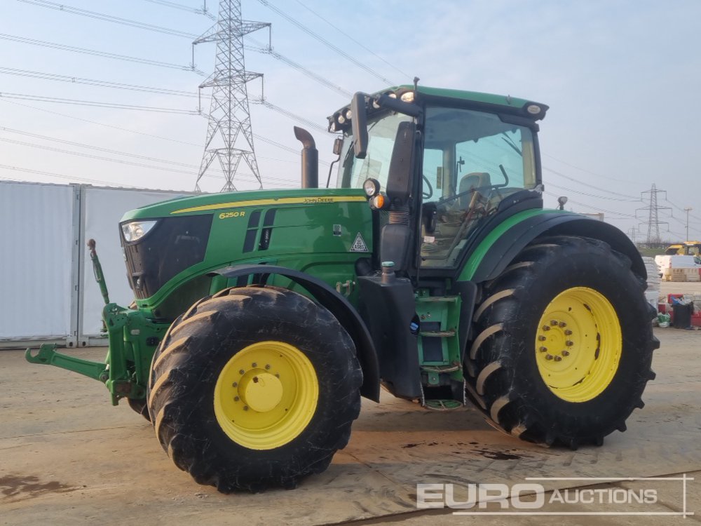 2018 John Deere 6250R Tractors For Auction: Leeds – 5th, 6th, 7th & 8th March 2025 @ 8:00am