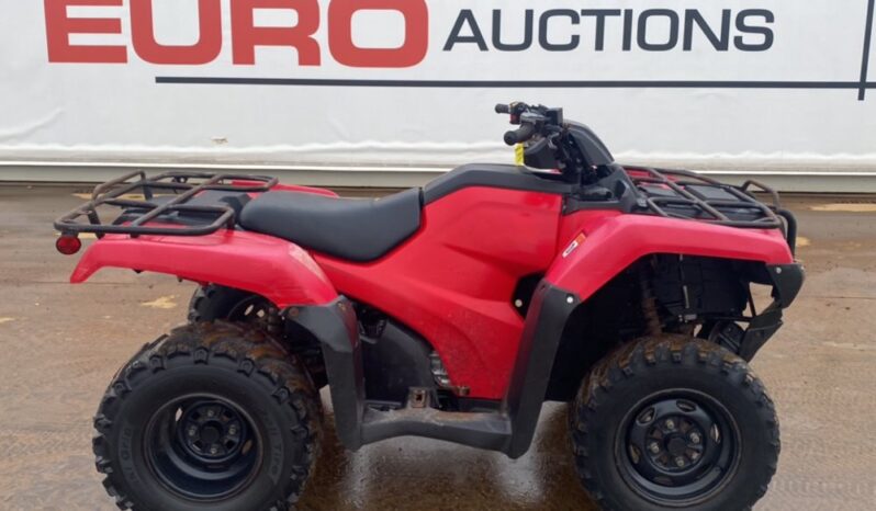 2014 Honda TRX420 ATVs For Auction: Dromore – 21st & 22nd February 2025 @ 9:00am full