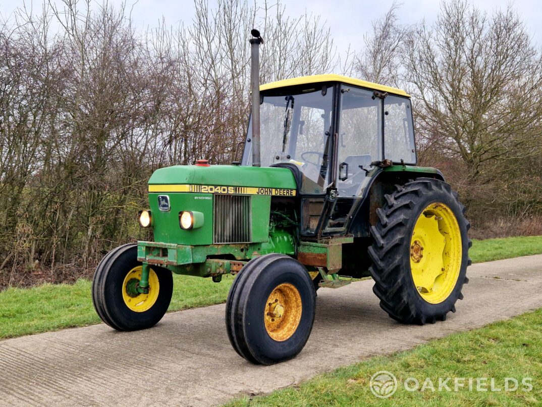 1986 John Deere 2040S 2wd