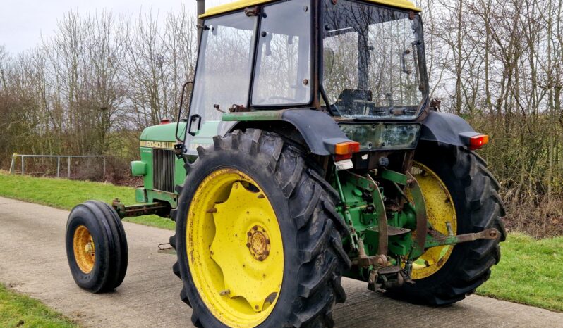 1986 John Deere 2040S 2wd full