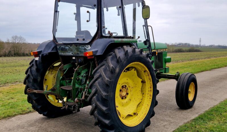 1986 John Deere 2040S 2wd full