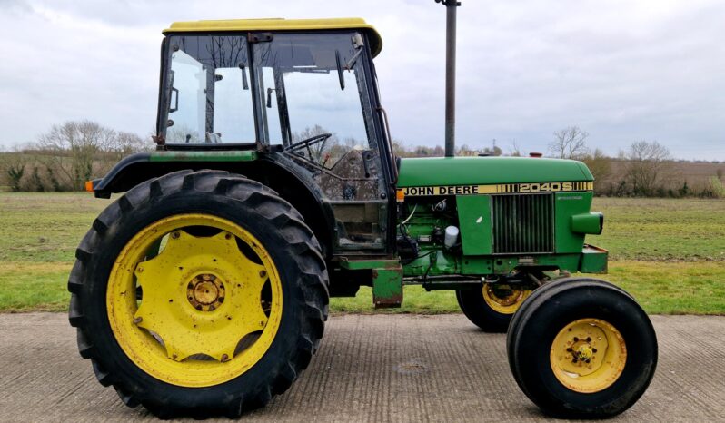 1986 John Deere 2040S 2wd full