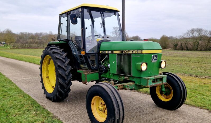 1986 John Deere 2040S 2wd full