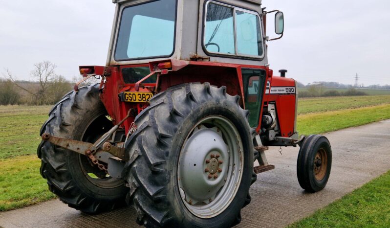 1980 Massey Ferguson 590 2WD Tractor full