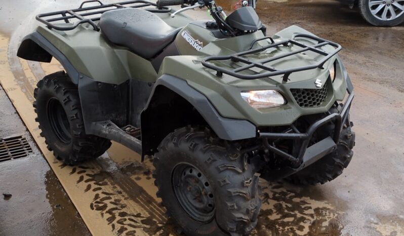 Suzuki Kingquad ATVs For Auction: Dromore – 21st & 22nd February 2025 @ 9:00am full