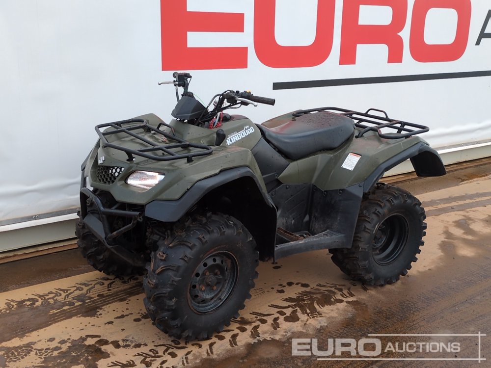 Suzuki Kingquad ATVs For Auction: Dromore – 21st & 22nd February 2025 @ 9:00am