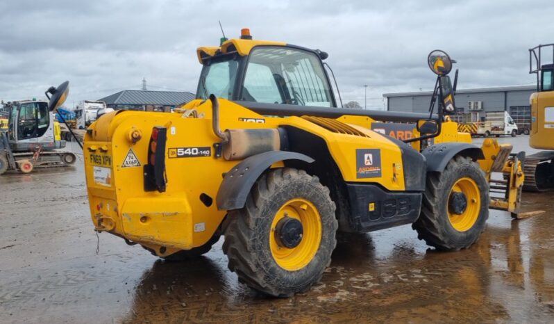 2019 JCB 540-140 Hi Viz Telehandlers For Auction: Leeds – 5th, 6th, 7th & 8th March 2025 @ 8:00am full