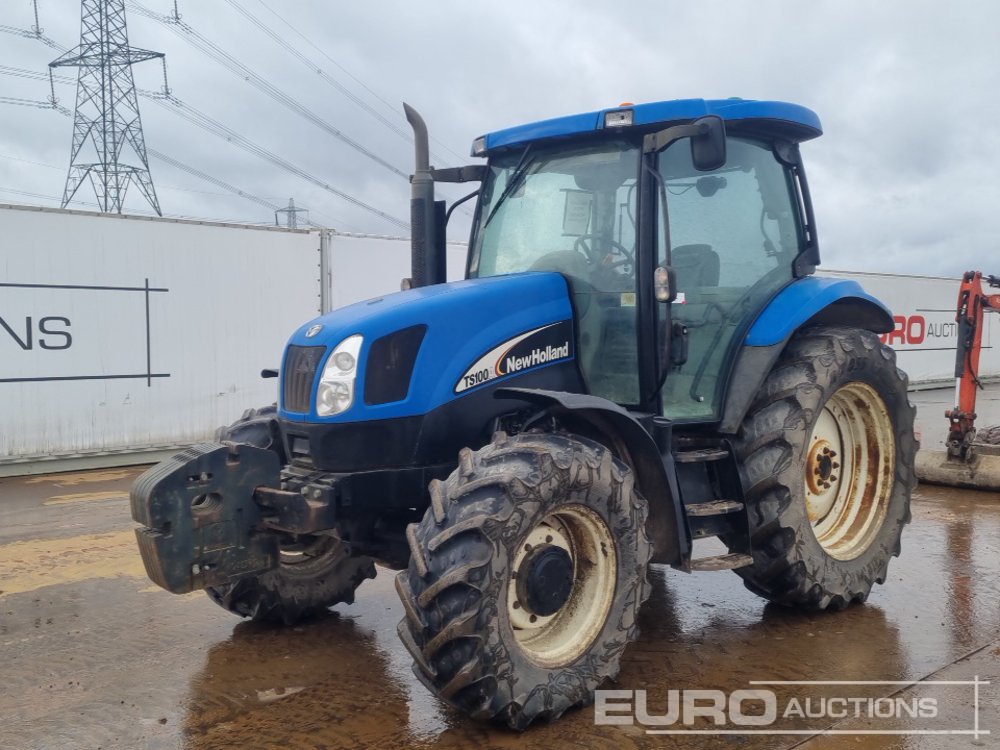 New Holland TS100A Tractors For Auction: Leeds – 5th, 6th, 7th & 8th March 2025 @ 8:00am