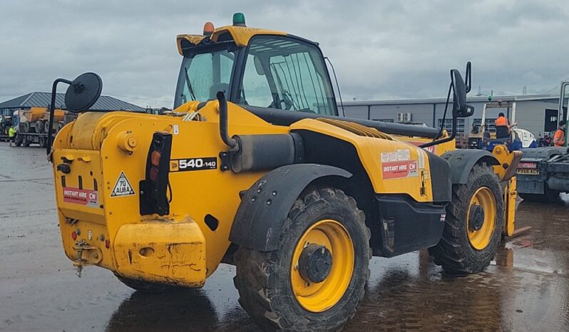 2018 JCB 540-140 Hi Viz Telehandlers For Auction: Leeds – 5th, 6th, 7th & 8th March 2025 @ 8:00am full