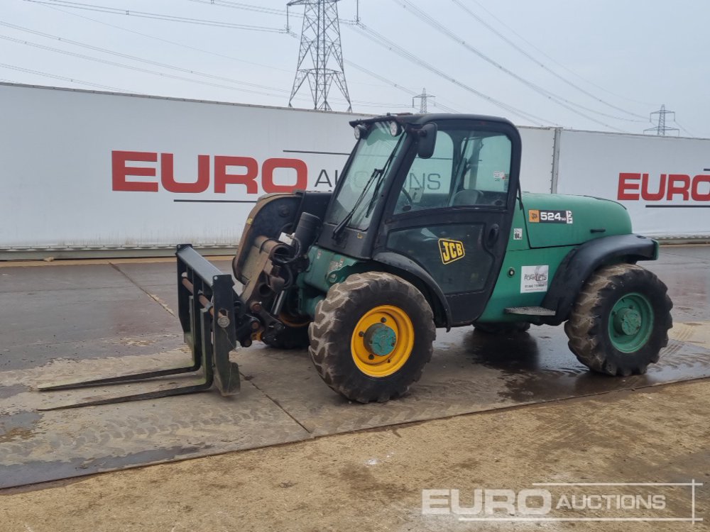 JCB 524-50 Telehandlers For Auction: Leeds – 5th, 6th, 7th & 8th March 2025 @ 8:00am