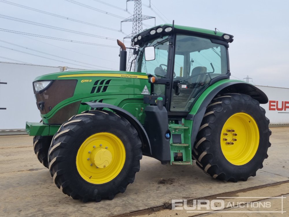 2016 John Deere 6155R Tractors For Auction: Leeds – 5th, 6th, 7th & 8th March 2025 @ 8:00am