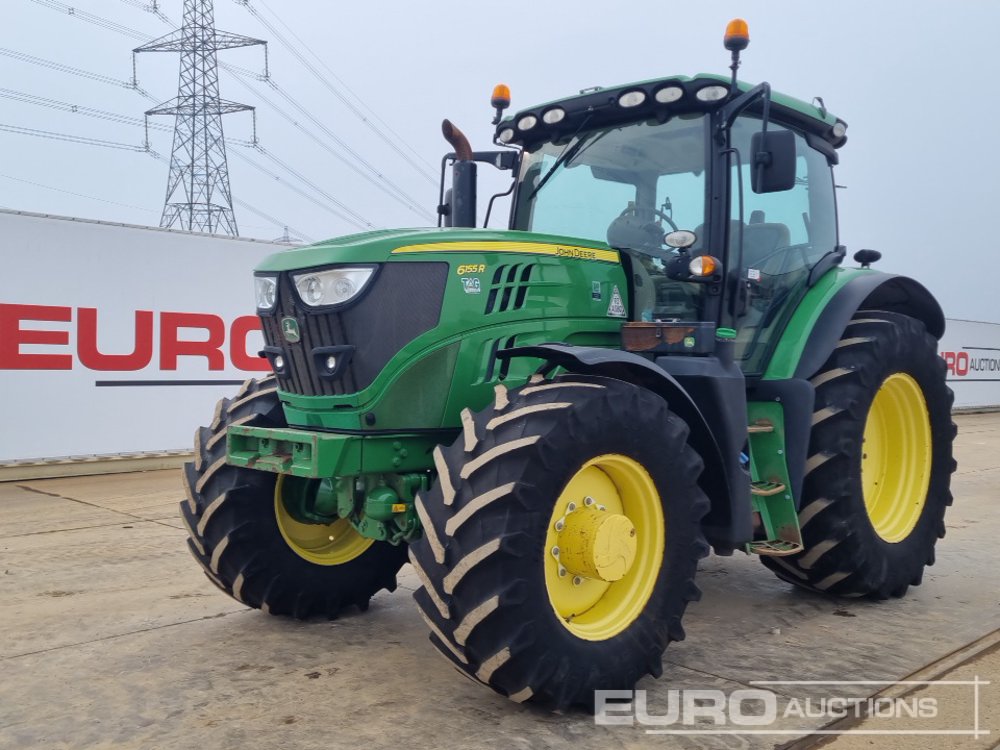 2018 John Deere 6155R Tractors For Auction: Leeds – 5th, 6th, 7th & 8th March 2025 @ 8:00am