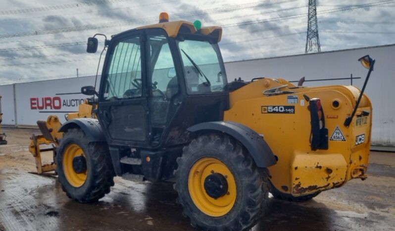 2018 JCB 540-140 Hi Viz Telehandlers For Auction: Leeds – 5th, 6th, 7th & 8th March 2025 @ 8:00am full