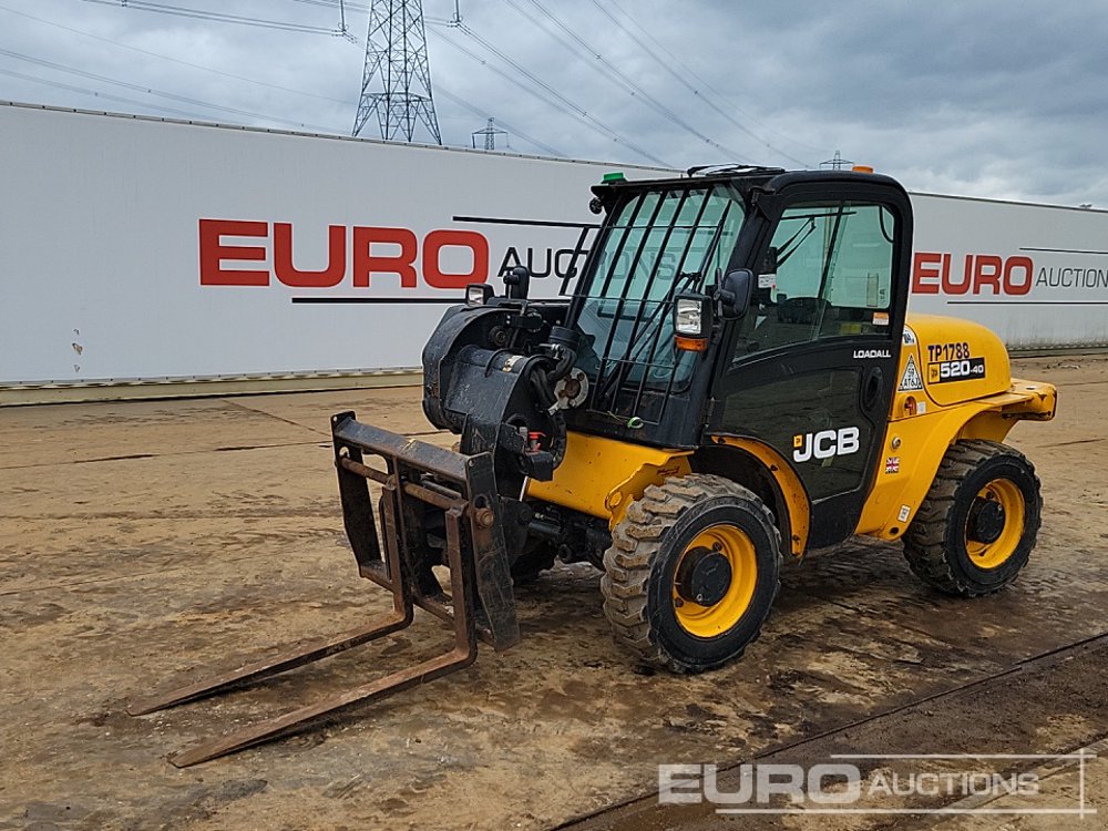 2018 JCB 520-40 Telehandlers For Auction: Leeds – 5th, 6th, 7th & 8th March 2025 @ 8:00am