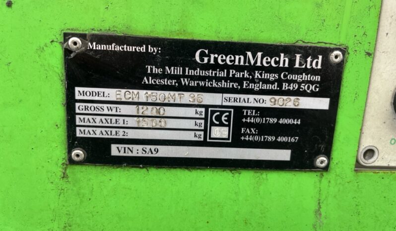 2001 GREENMECH ECM 150MT 35 For Auction on 2025-03-25 at 09:30 full