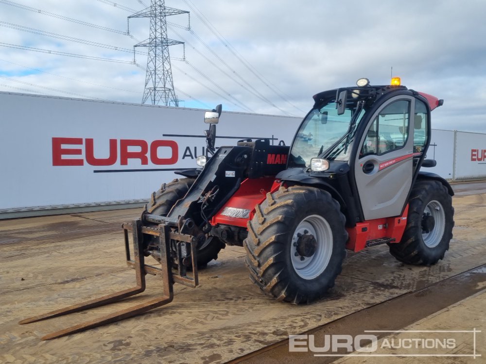 2017 Manitou MLT635-140V Telehandlers For Auction: Leeds – 5th, 6th, 7th & 8th March 2025 @ 8:00am