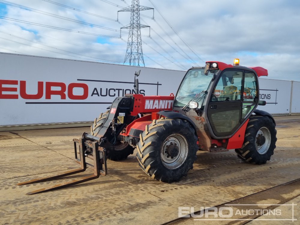 2015 Manitou MLT735-120 PS Telehandlers For Auction: Leeds – 5th, 6th, 7th & 8th March 2025 @ 8:00am