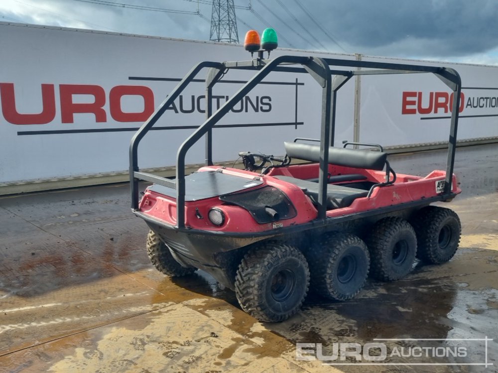 Argo Frontier 650 8×8 Petrol Amphibious Vehicle, Roll Cage Utility Vehicles For Auction: Leeds – 5th, 6th, 7th & 8th March 2025 @ 8:00am