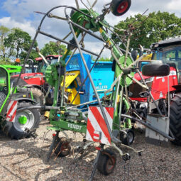 Used Fendt 7706 mounted tedder full