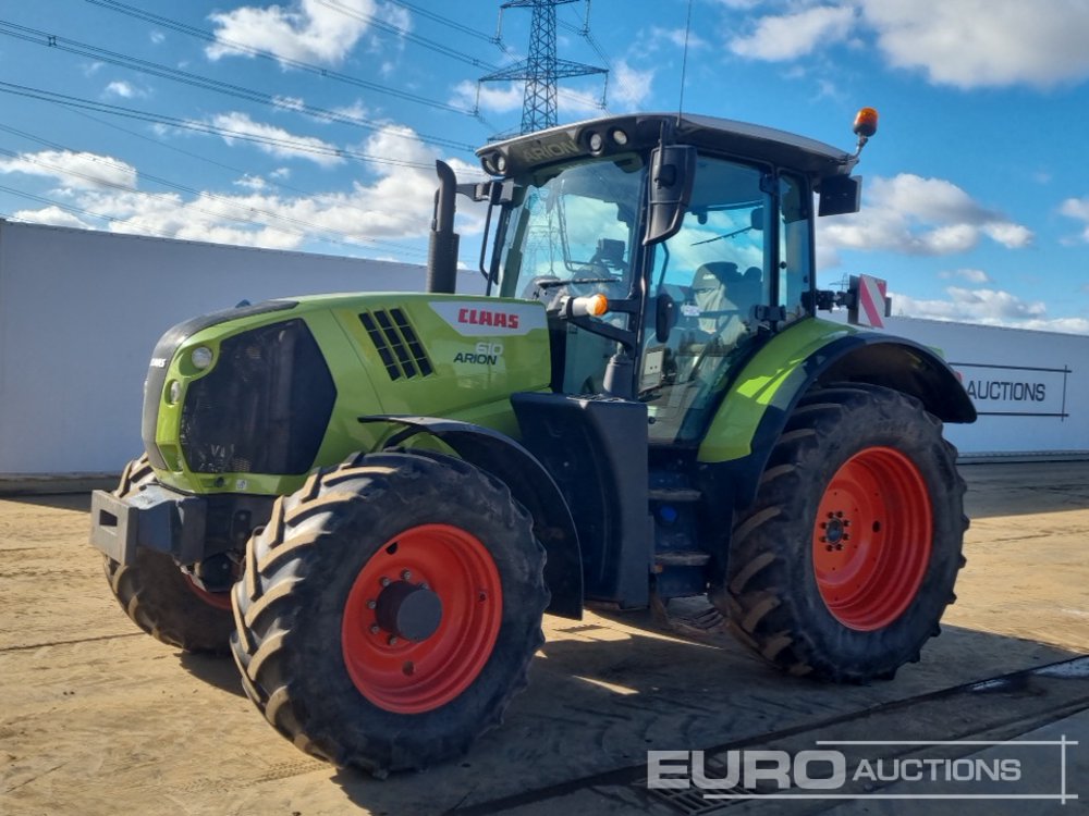 2020 Claas Arion 610 Tractors For Auction: Leeds – 5th, 6th, 7th & 8th March 2025 @ 8:00am