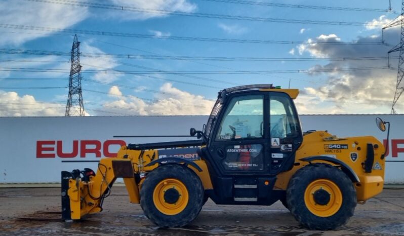 2019 JCB 540-140 Hi Viz Telehandlers For Auction: Leeds – 5th, 6th, 7th & 8th March 2025 @ 8:00am full