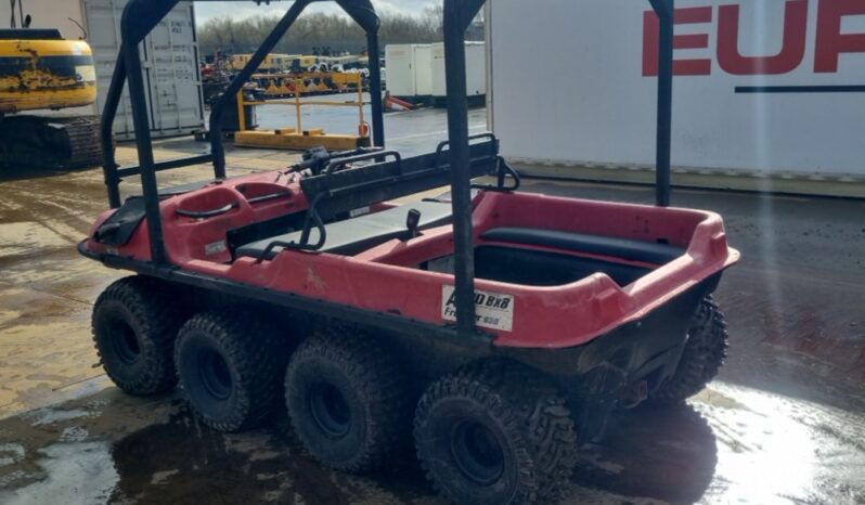 Argo Frontier 650 8×8 Petrol Amphibious Vehicle, Roll Cage Utility Vehicles For Auction: Leeds – 5th, 6th, 7th & 8th March 2025 @ 8:00am full