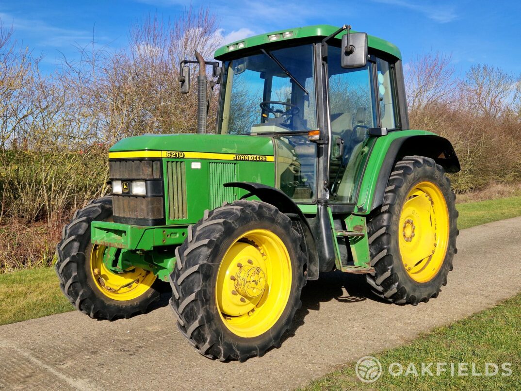 2001 John Deere 6210 4WD tractor