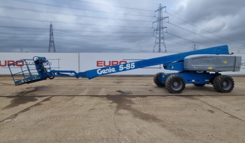 2016 Genie S85 Manlifts For Auction: Leeds – 5th, 6th, 7th & 8th March 2025 @ 8:00am full