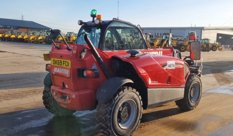 2019 Manitou MT625H Telehandlers For Auction: Leeds – 5th, 6th, 7th & 8th March 2025 @ 8:00am full