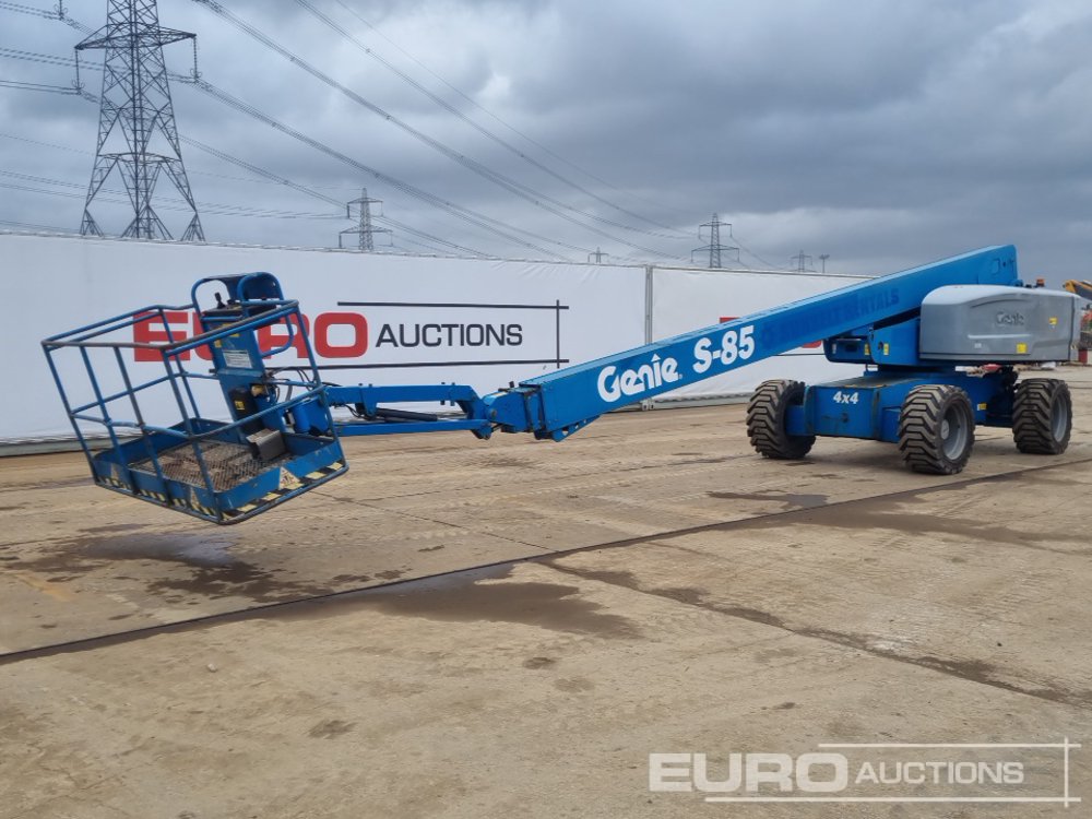 2016 Genie S85 Manlifts For Auction: Leeds – 5th, 6th, 7th & 8th March 2025 @ 8:00am