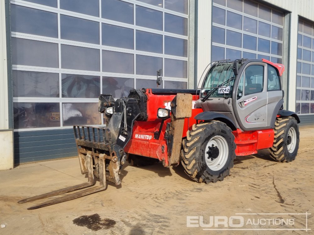 2016 Manitou MT1440 Telehandlers For Auction: Leeds – 5th, 6th, 7th & 8th March 2025 @ 8:00am