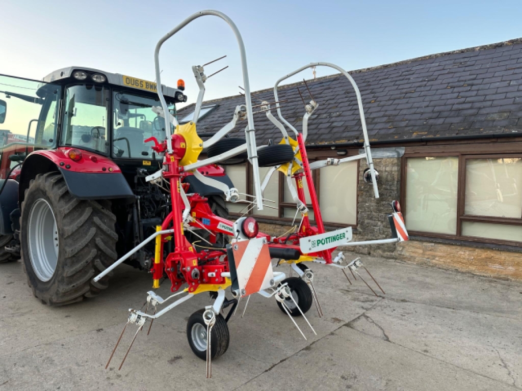 POTTINGER HIT 4.54 FOUR ROTOR TEDDER 5,750 + VAT