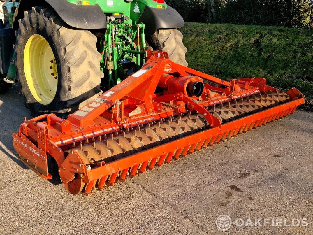 2001 Kuhn HR4003D Power Harrow