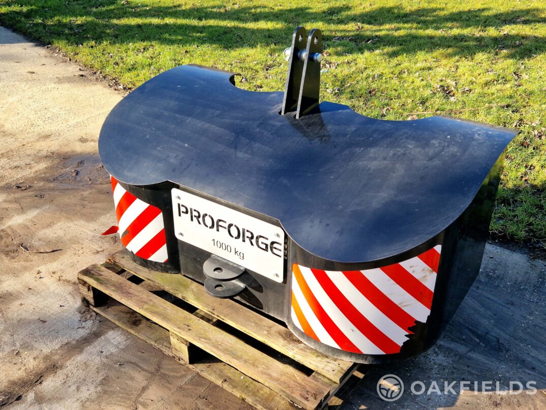 1000kg PROFORGE® HANDIWEIGHT Tractor Front Weight With Toolbox