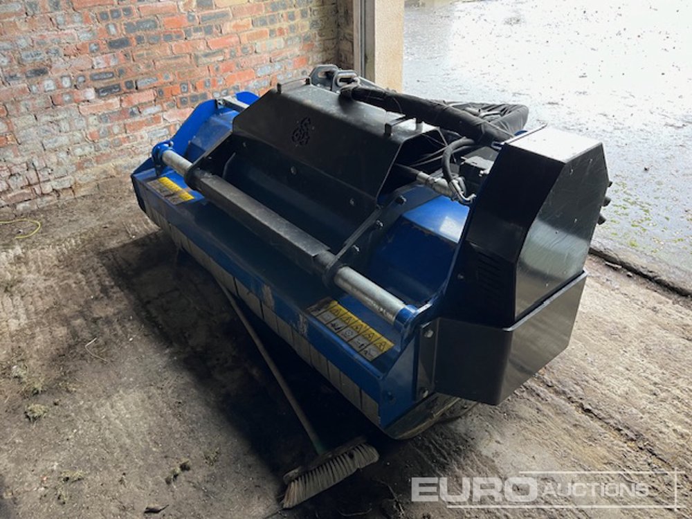 2019 C.G.A Flail Mower to suit high flow skid steer Farm Machinery For Auction: Leeds, UK – 30th April, 1st, 2nd & 3rd May 25