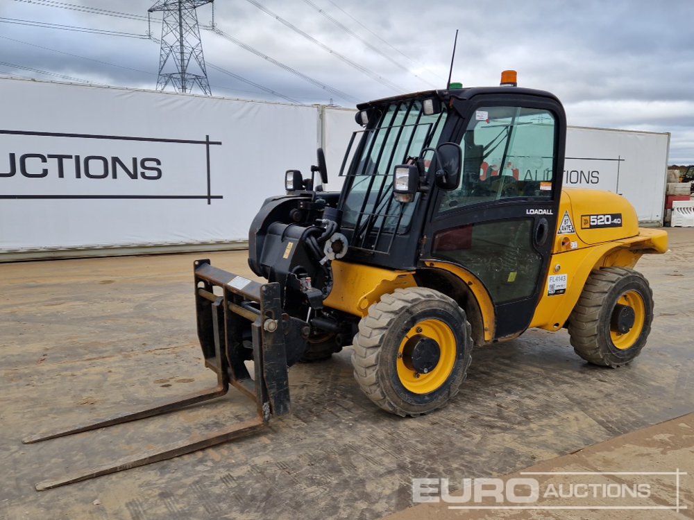 2019 JCB 520-40 Telehandlers For Auction: Leeds, UK – 30th April, 1st, 2nd & 3rd May 25