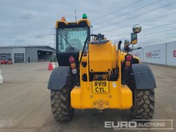 2019 JCB 540-180 Hi Viz Telehandlers For Auction: Leeds, UK – 30th April, 1st, 2nd & 3rd May 25 full