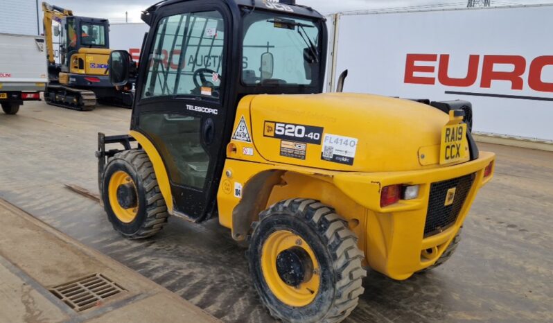 2019 JCB 520-40 Telehandlers For Auction: Leeds, UK – 30th April, 1st, 2nd & 3rd May 25 full