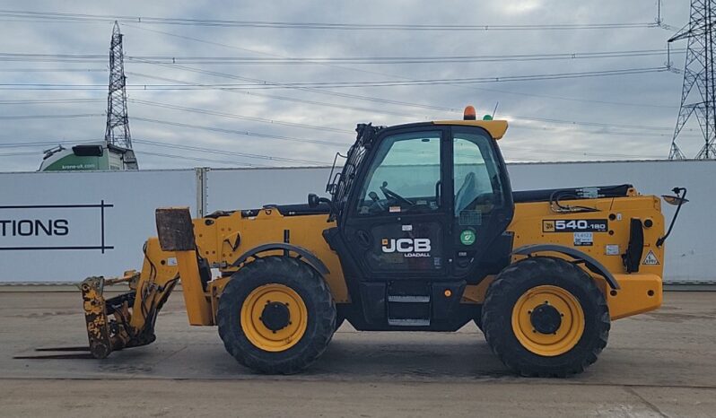 2019 JCB 540-180 Hi Viz Telehandlers For Auction: Leeds, UK – 30th April, 1st, 2nd & 3rd May 25 full