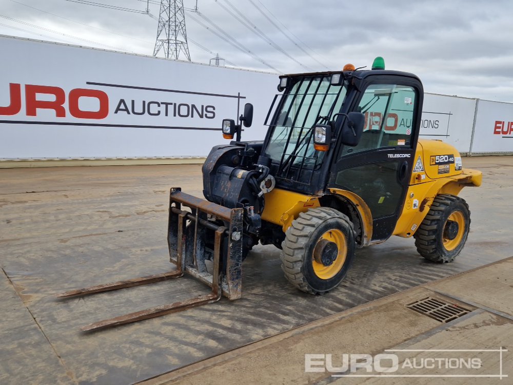 2019 JCB 520-40 Telehandlers For Auction: Leeds, UK – 30th April, 1st, 2nd & 3rd May 25