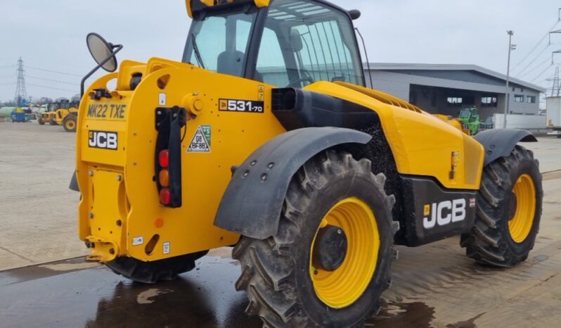 2022 JCB 531-70 Telehandlers For Auction: Leeds, UK – 30th April, 1st, 2nd & 3rd May 25 full