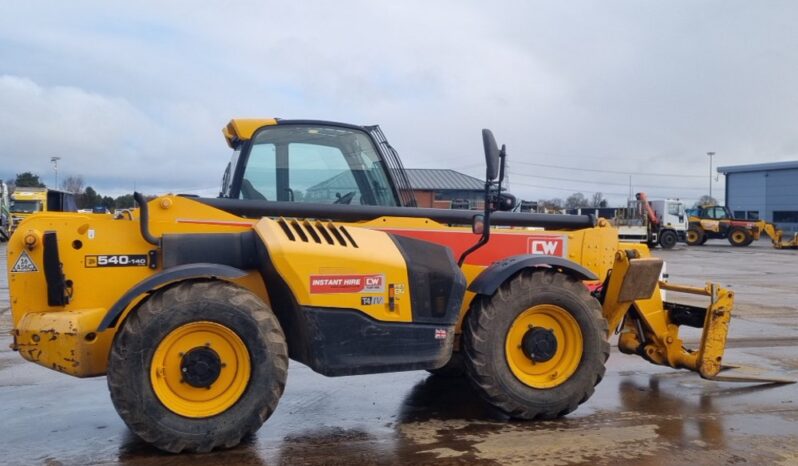 2018 JCB 540-140 Hi Viz Telehandlers For Auction: Leeds, UK – 30th April, 1st, 2nd & 3rd May 25 full