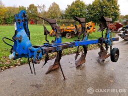 Ransomes 3 furrow hydraulic trip reversible plough full